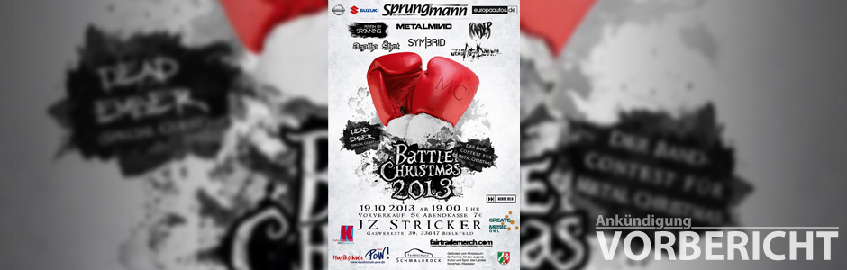 Battle Christmas 2013 - Vorbericht