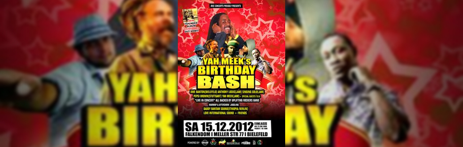 Yah Meeks Birthday Bash 2012