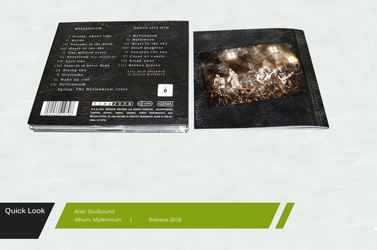 Quick Look: Soulbound - Myllennium CD Review 2