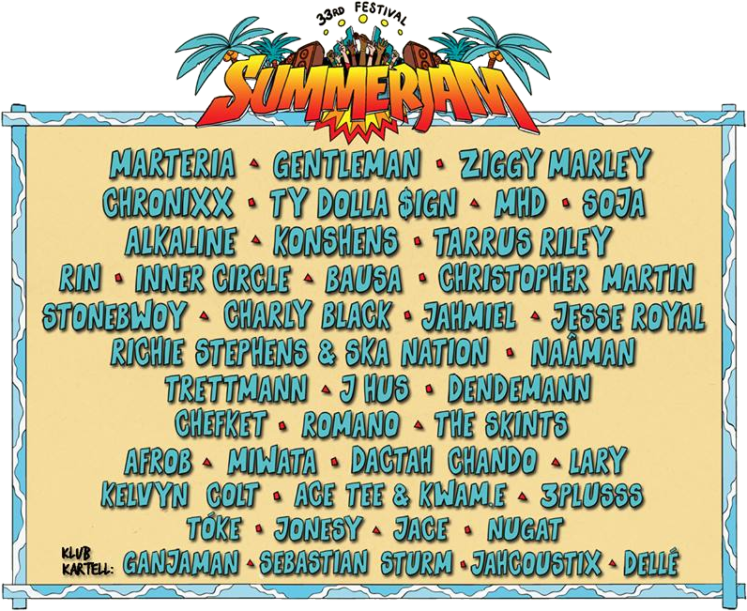 Preview: Summerjam Festival 2018 - Das Lineup