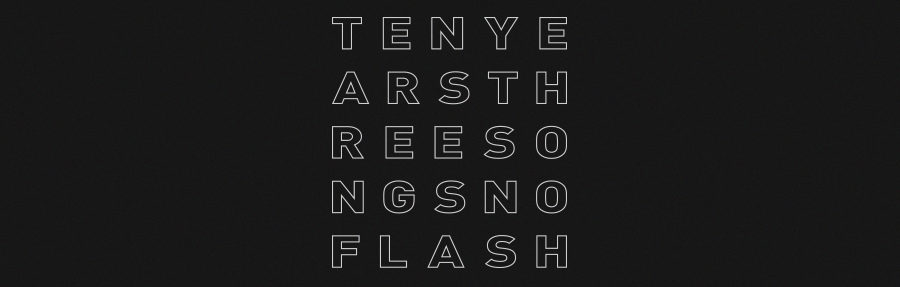 Ten Years of: Three Songs - No Flash - 10 Jahre Konzertfotografie - Der Bildband zum Jubiläum