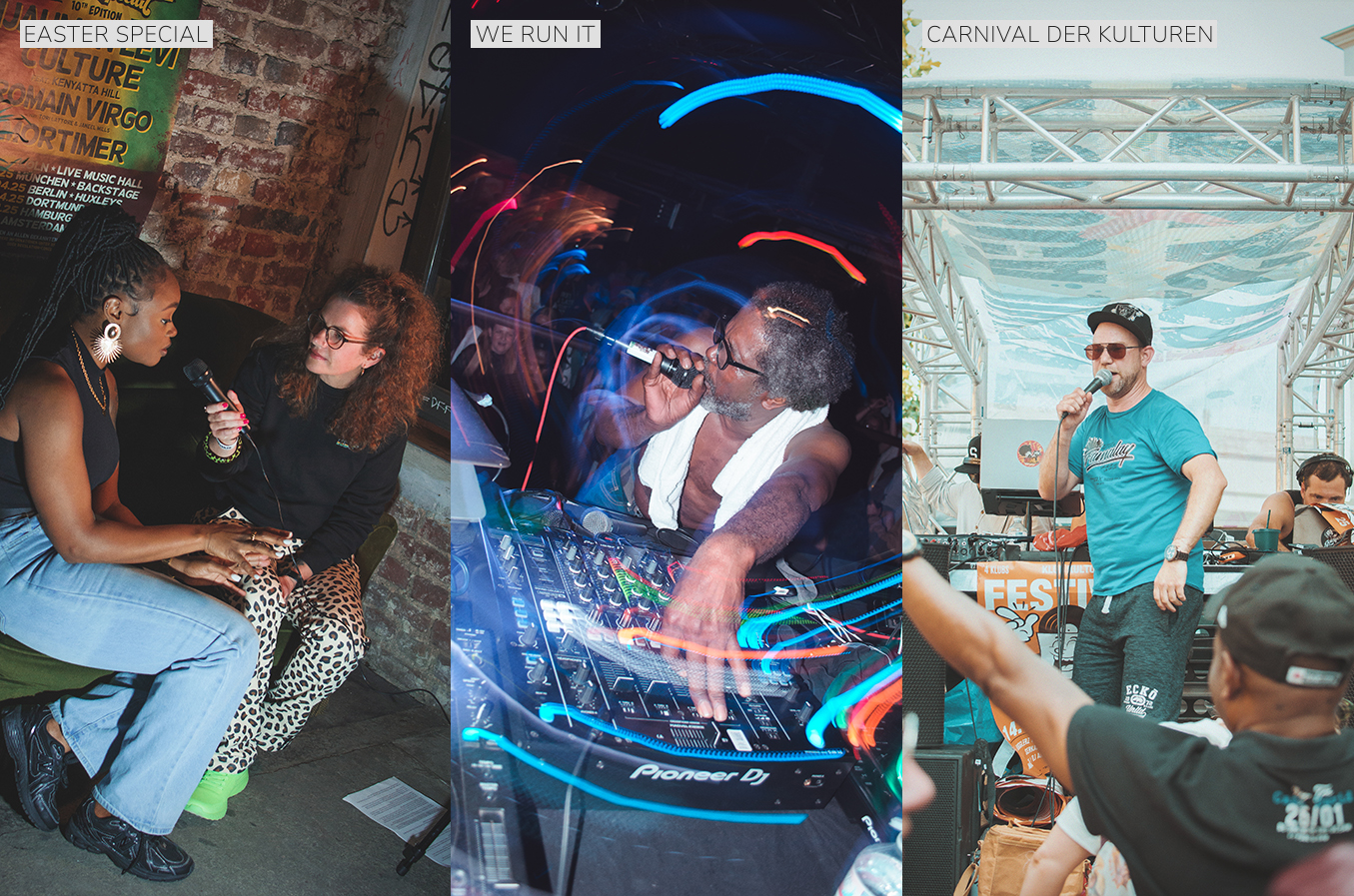 Neue Fotogalerien: Easter Special / We Run It / Carnival der Kulturen